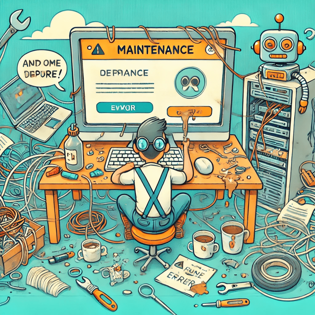 Mantenimiento en progreso